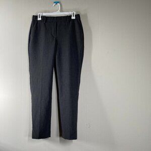 Talbots PETITE Pull On Cambridge Dress Pants Women's 4P Mid Rise Gray Office